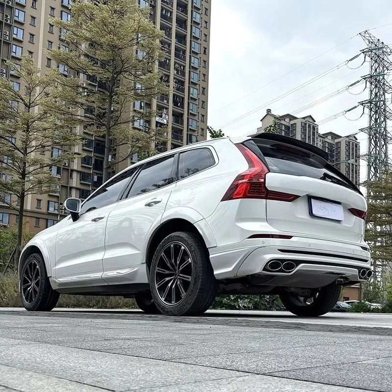 XC60 Polstar Rear Diffuser Lip for  Exhaust Tips High Quality Fast Delivery ABS PU Material Body Kits 2018+